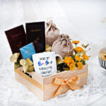 أخي العزيز | سلة هدايا وورد