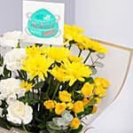 Flowers Bouquet For Saying Thanks to Nurse