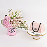 Flowers Luxe and Designer Cake