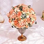 فازة ورود العيد المتألقة