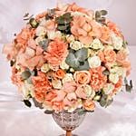 فازة ورود العيد المتألقة