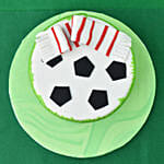 Football Fan Red Velvet Cake
