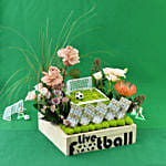 Football Stadium and Chocolates