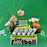 Football Stadium and Chocolates