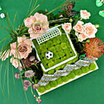 Football Stadium and Chocolates