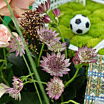 Football Stadium and Chocolates