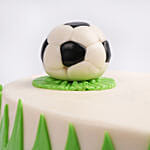 Football Theme Marble Cake