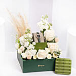 ساعة يد فوسيل كارلي روز جولد برو مع بوكس ورد