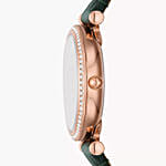 ساعة يد فوسيل كارلي روز جولد برو مع بوكس ورد