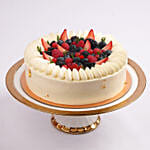 Fresh Berry White Chocolate Cake 8 Portion