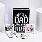 Fridge Magnets For Superstar Dad