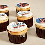 كب كيك الصداقة بنكهة الفانيليا اللذيذة والشهية 9 قطع