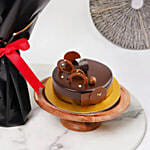 Fudge Cake With Flowers