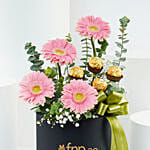 Gerbera and Rochers Box