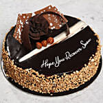 Get Well Soon Rose Noir Cake