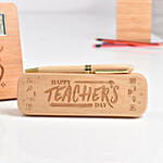 Gift For Teachers Personalised With Pen & Box