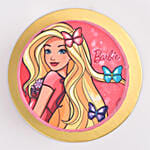 Glamouricious Barbie Chocolate Cake 8 Portion