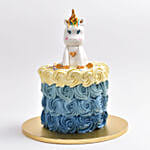 Glittering Horn Wonder Chocolate Cake