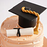 Golden Graduate Chocolate Cake 1 Kg