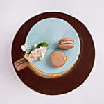 Golden Horizon Retirement Marble Cake