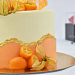 Golden touch Marble cake