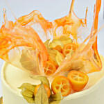 Golden touch Vanilla cake