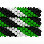 Grand UAE FLag Balloon Arrangement 450 pcs