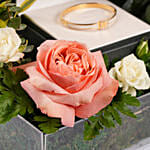 Guy Laroche Bangle With Floral Arrangement