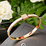 Guy Laroche Bangle With Floral Arrangement