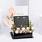Guy Laroche Earring and Necklace Gift Set for Her