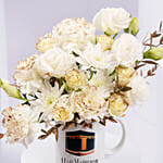 Hajj Mubarak Bouquet Mug