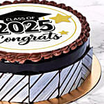 Half Kg Congrats Graduate Chocolate Cake