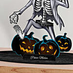 Halloween Skeleton Caricature