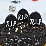 Halloween Theme RIP Cake