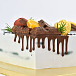 Happy Birthday Hubby Designer Redvelvet Cake
