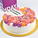 Happy Birthday My Sweetheart Cake With Plant