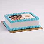 Happy Birthday Photo Cake- Truffle Half Kg