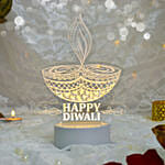 Happy Diwali Lamp