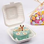 Happy Easter Bento Cake With Chocolates