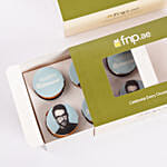 Happy Retirement Blue Theme Vanilla Cupcake