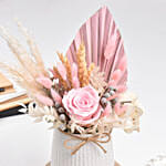 Happy Teachers Day Chocolate Cake With Preserved Flowers