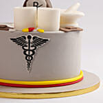 قالب كيك قبعة التخرج الذهبي | ردفلفت