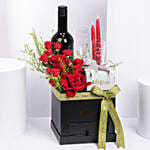 Hearts and Red Roses Hamper
