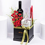 Hearts and Red Roses Hamper