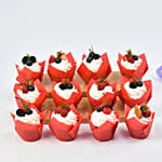 كب كيك بالفانيليا | 12 قطع