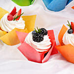 كب كيك بالفانيليا | 6 قطع