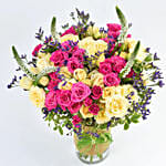 Heavenly Vanilla Delights With Flowers