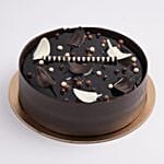 Heavenly White Dark Fudge Half Kg Cake