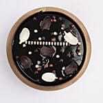 Heavenly White Dark Fudge Half Kg Cake