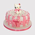 Hello Kitty Fondant Red Velvet Cake